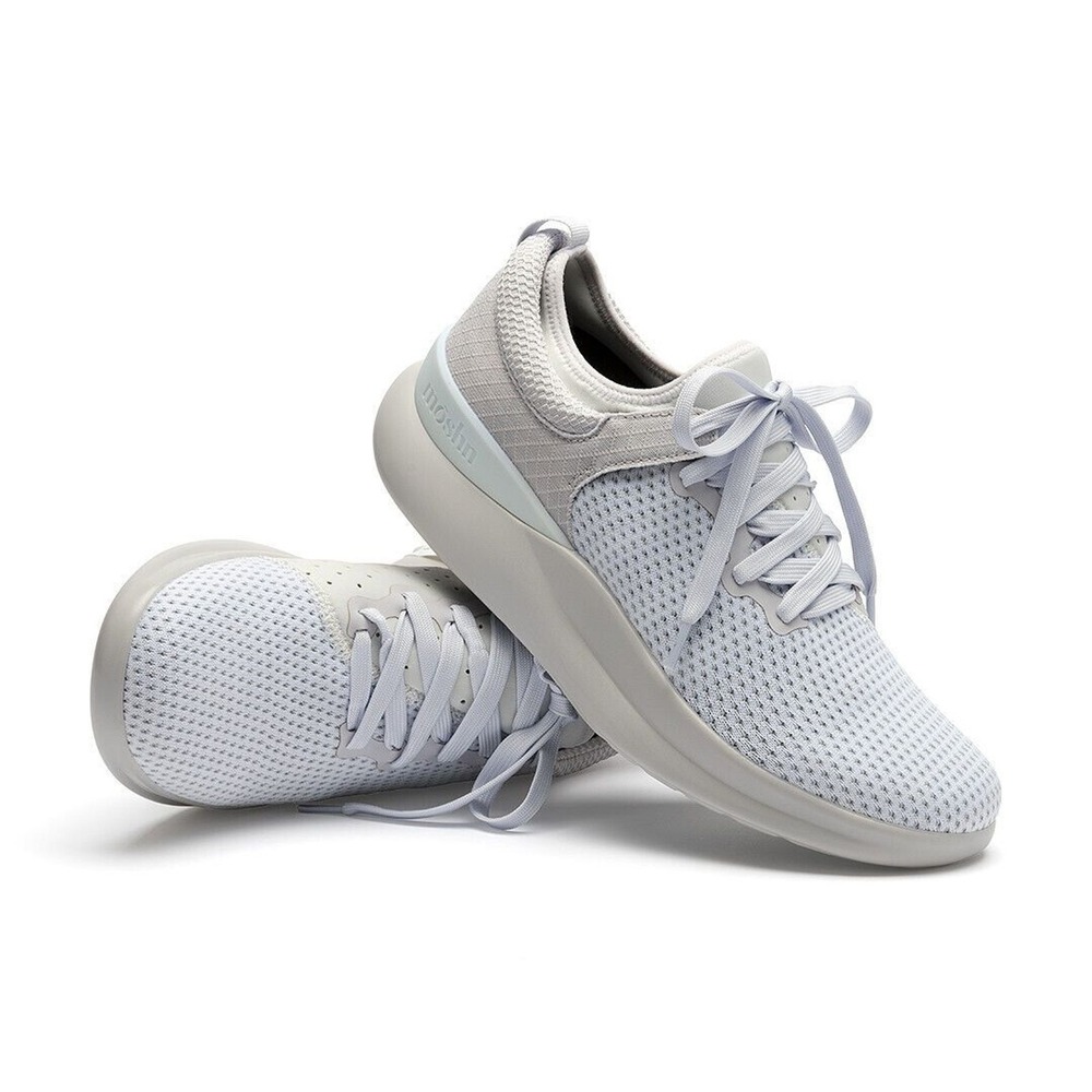 moshn Rhythm Orthotic Walking Athletic Shoe Lucent White Size 7 NEW IN BOX $170 - Picture 2 of 11